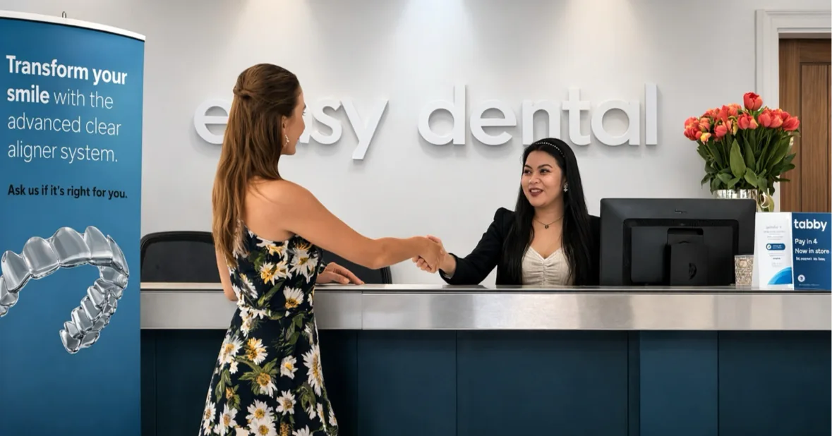 Easy Dental Clinic Satwa, Dubai Braces, Filling, Best Dentist whitening teeth, tooth removal