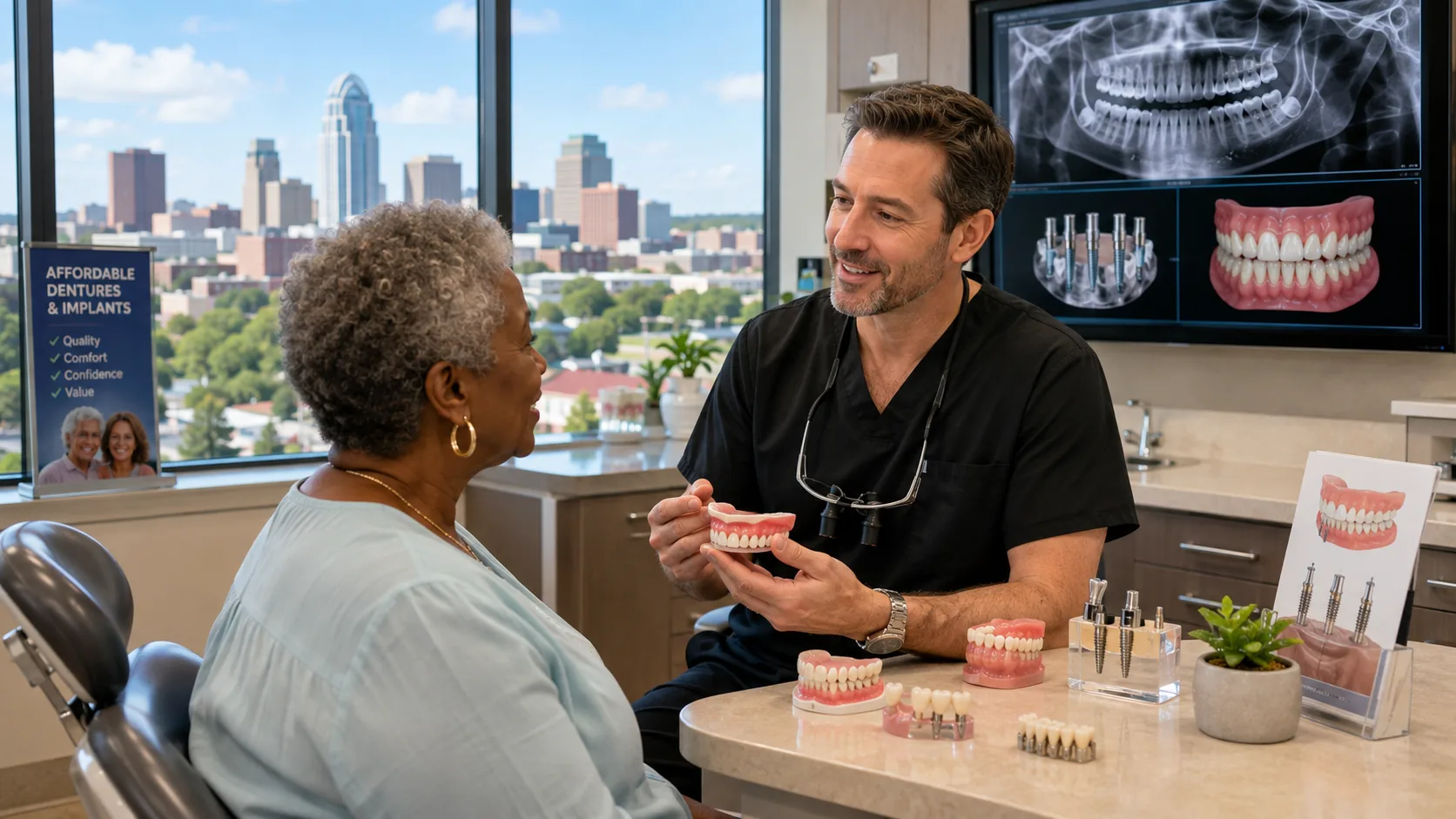 Top 10 Affordable Dentures and Implants in Winston-Salem North Carolina