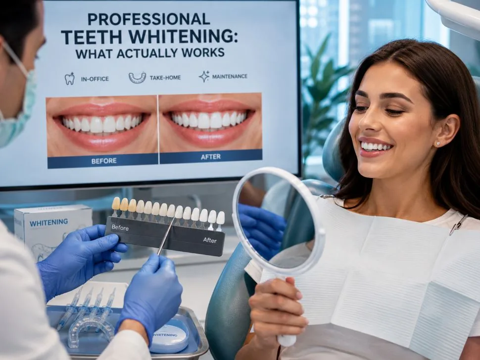 Professional Teeth Whitening: What Actually Works